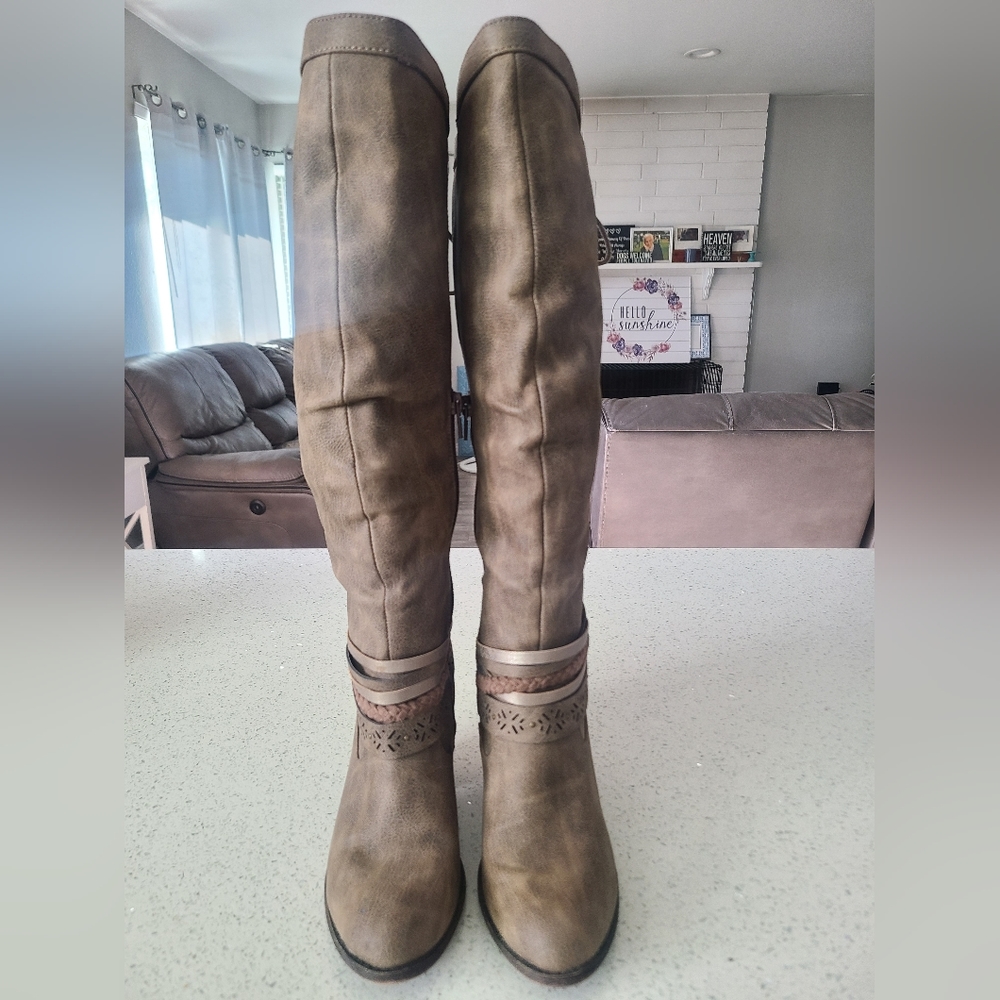 Jellypop Hermione knee high women's boots-size 6